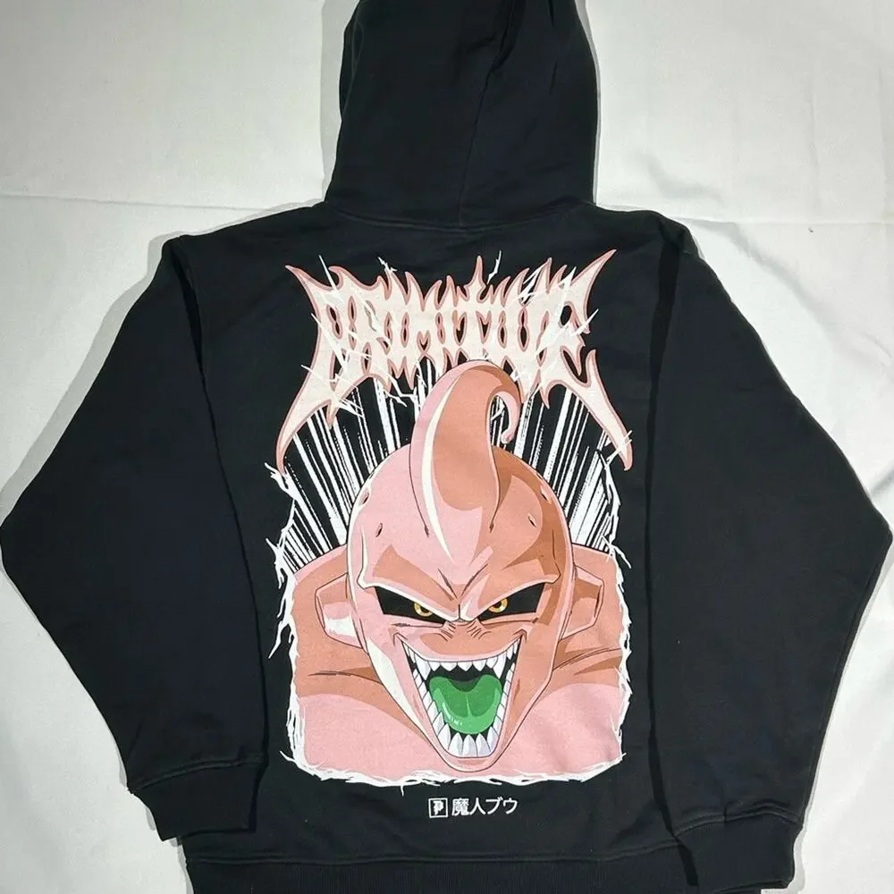 Primitive x Dragon‎ Ball Z Super Buu Boxy Hoodie 100% Cotton NWT